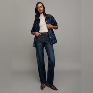 Reformation Val 90s mid rise Straight Leg Jeans in color Ahurani